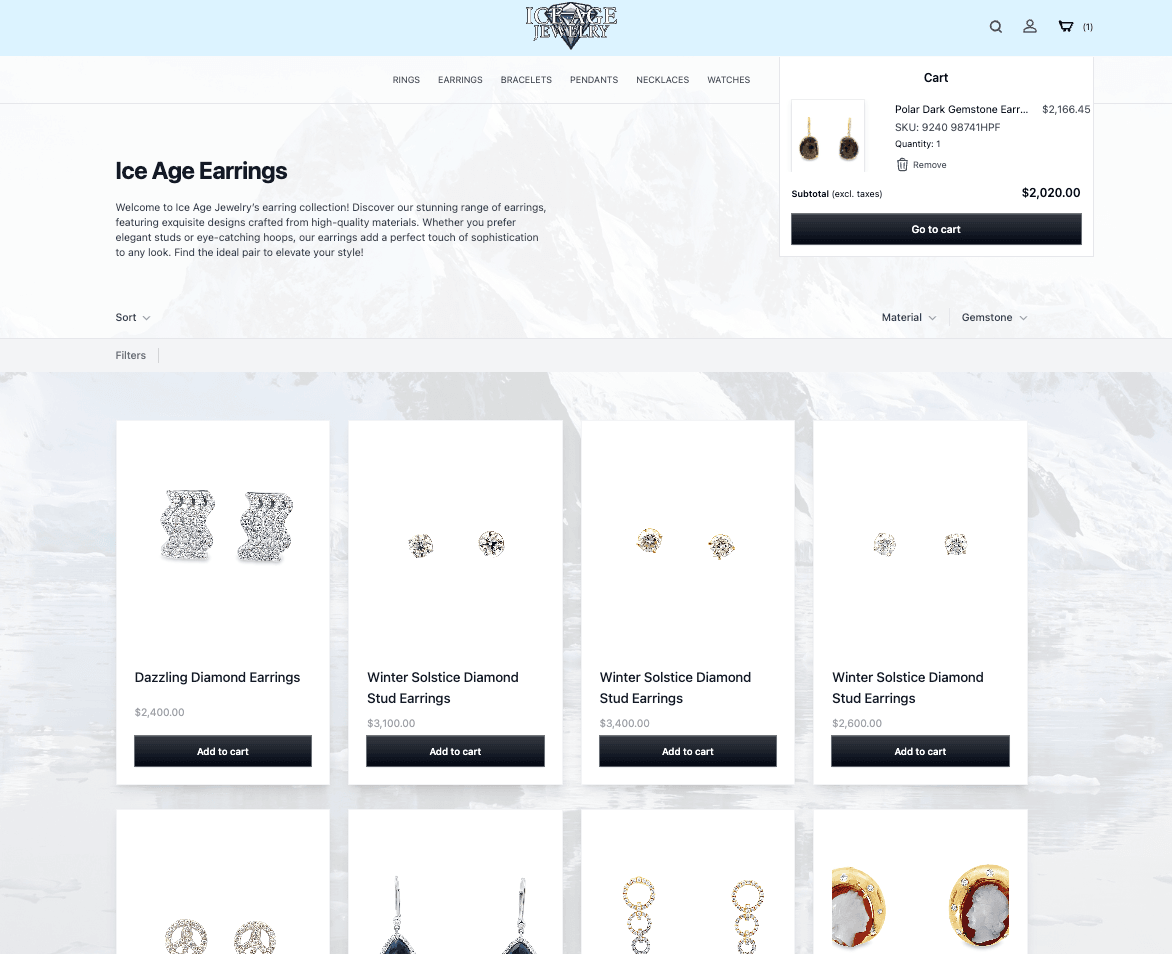 From Rocks to Riches: Launching Ice Age Jewelry Online